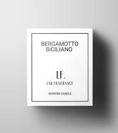 Ароматическая свеча Лаб Фрагранс Bergamotto siciliano (Сицилийский бергамот) -180г.