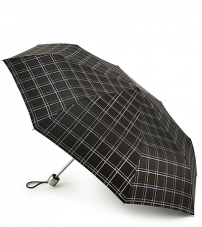 Зонт женский механика Fulton L354-3779 SparkleCheck (Блестящая клетка)