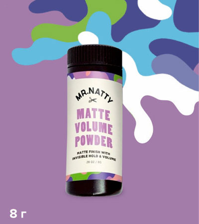 Пудра для объема волос с матовым эффектом Mr.Natty Matte Texture Powder - 8 гр