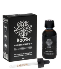 Лосьон для роста волос и бороды BOOSH Minox + 10% -60мл.