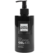 Гель для бритья прозрачный, ESTEL Alpha Homme Pro -435 мл
