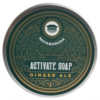 Мыло-активатор роста бороды Имбирный пряник Ginger Ale Activare Soap MoyaBoroda 60 гр