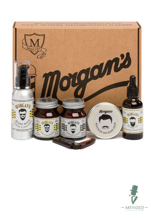 Подарочный набор для ухода за бородой и усами Morgan's Moustache & Beard
