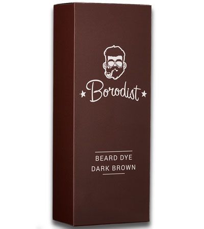 Краска для волос и бороды Borodist (Темно-коричневый) -50г.