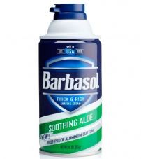 Пена для бритья BARBASOL экстракт алоэ -283г.