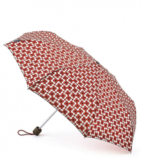 Женский зонт с большим куполом «Цветок», механика, Orla Kiely, Minilite, Fulton L743-2776