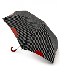 Зонт женский механика Lulu Guinness Fulton L718-3553 Pinstripelip (Полоски и губы)