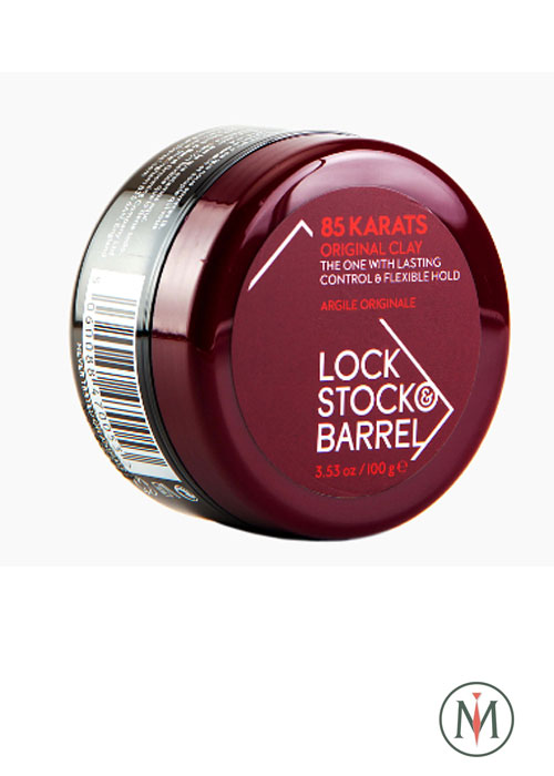 Глина для волос Lock Stock & Barrel «85 КАРАТ» с матовым эффектом 100 гр