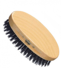 Щётка для волос и бороды из букового дерева с чёрной щетиной Kent Finest Men's MG2