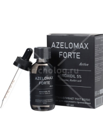 Лосьон для роста волос и бороды Азеломакс форте актив 5% -60мл.