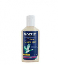 Бальзам для восстановления обуви Saphir "Cream Greasy Leather" -125мл.