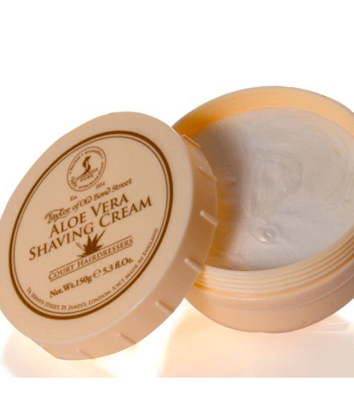 Мыло-крем для бритья Taylor of Old Bond Street Aloe Vera-150мл.