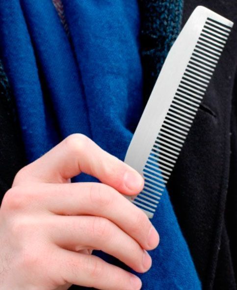 Расческа для волос Chicago Comb Co. Модель No3 Матовая