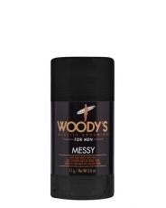 Кристалл-воск матовый для укладки волос средней фиксации Woody's Messy - 75 гр