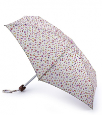 Суперкомпактный дизайнерский зонт «Цветы», механика, Cath Kidston, Tiny , Fulton L521-3463