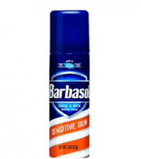 Пена для бритья BARBASOL для чувствительной кожи -57гр.