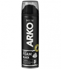 Пена для бритья Arko Shaving Foam MEN BLACK- 200мл.