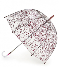 Дизайнерский зонт-трость «Поцелуи», механика, Lulu Guinness, Birdcage, Fulton L719-2878