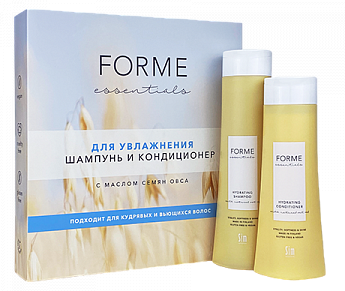 Подарочный набор Forme Essentials для увлажнения волос -300-250мл.