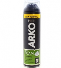 Пена для бритья Arko Shaving Foam Hydrate Увлажняющая- 200мл.