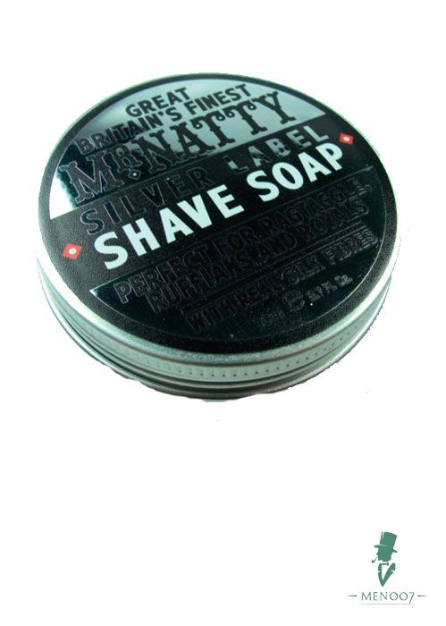 Мыло для бритья Mr.Natty Silver Label Shave Soap - 80 гр