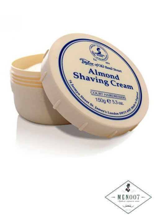 Мыло-крем для бритья Taylor of Old Bond Street Almond миндаль-150гр.