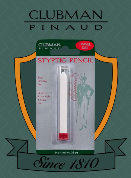 Карандаш для ухода за кожей после бритья (Кровоостанавливающий стик), Clubman Styptic Pencil 9 гр