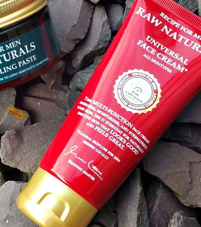 Универсальный крем для лица Recipe For Men RAW Naturals Universal Face Cream -100мл.