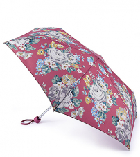 Дизайнерский женский зонт «Розы», механика, Cath Kidston, Minilite, Fulton L768-3232