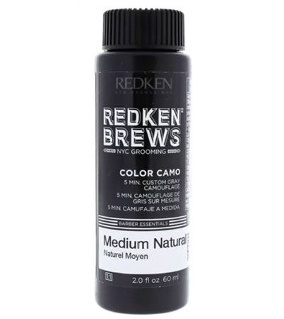 Краска для волос без аммиака для мужчин Redken Brews COLOR CAMO 5N -60мл. (Средний натуральный)
