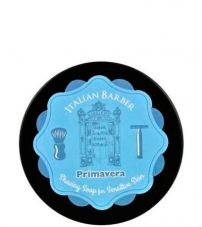 Мыло-крем для бритья Italian Barber Primavera Shaving Cream Soap 128мл.
