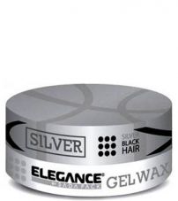 Гель-воск с пепельно-матовым эффектом Elegance Silver Gel Wax 140гр.