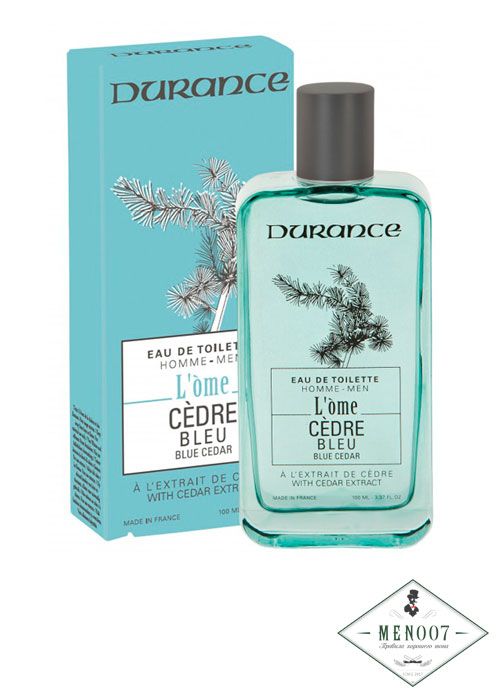 Туалетная вода DURANCE L'ÒME BLUE CEDAREAU DE COLOGNE -100мл.