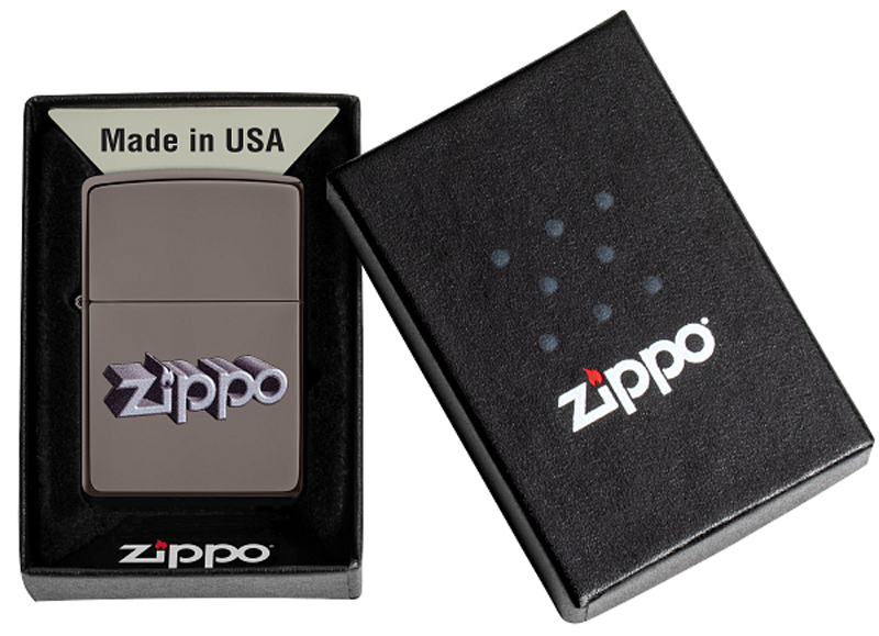 Зажигалка Lion Design Black Ice® ZIPPO 49417