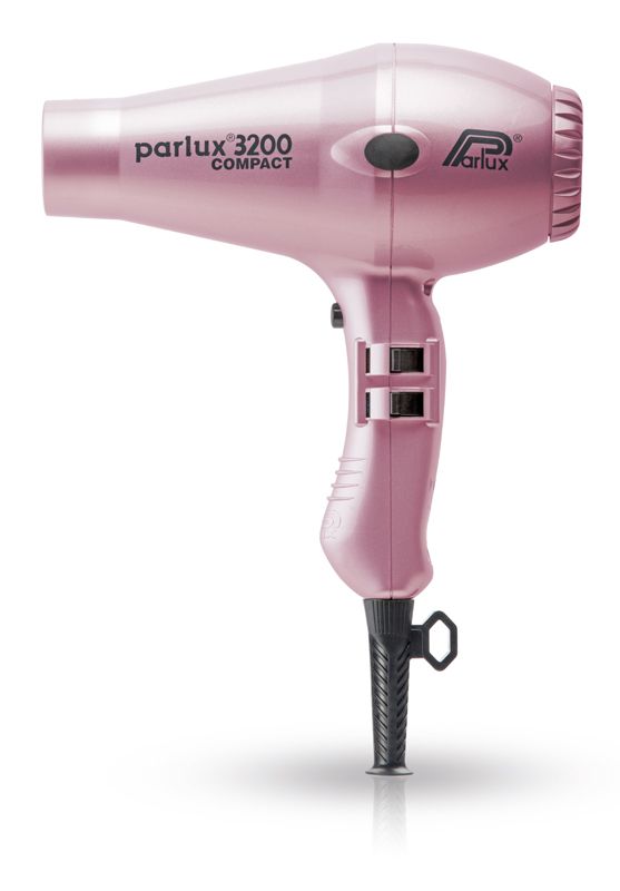 Фен PARLUX 3200 COMPACT розовый, 1900 Вт, 2 насадки