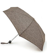 Суперлегкий женский зонт «Леопард», механика, Tiny, Fulton L501-2746