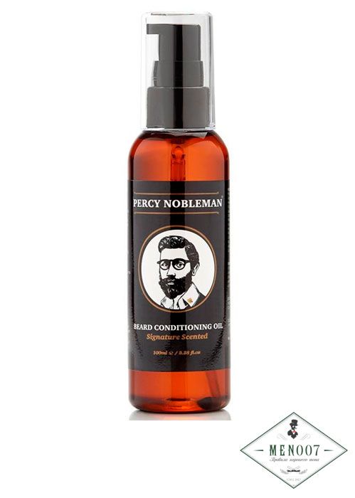 Парфюмированное масло для бороды Percy Nobleman Signature Beard Oil Scented - 50 мл