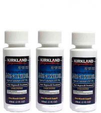 Лосьон для роста бороды Kirkland Киркланд 5% -3×60мл.
