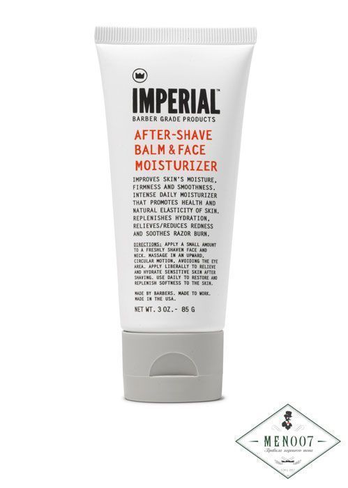 Увлажняющий бальзам для лица и после бритья Imperial Barber After-Shave Balm & Face Moisturizer -85гр.