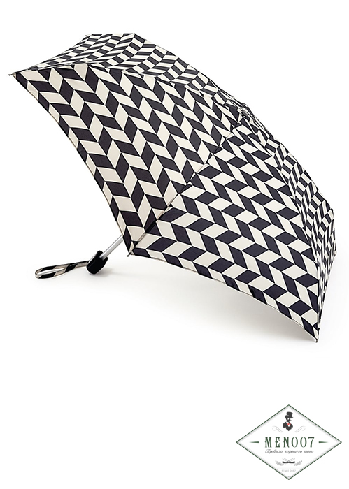 Суперкомпактный «зонт в карман» «Мозаика», механика, Lulu Guinness, Tiny, Fulton L717-2687