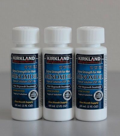 Лосьон для роста бороды Kirkland Киркланд 5% -3×60мл.