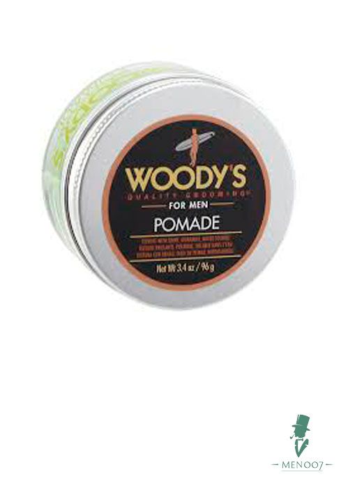 Помада со средней фиксацией и высоким уровнем блеска для укладки волос Woody's Pomade - 96 гр
