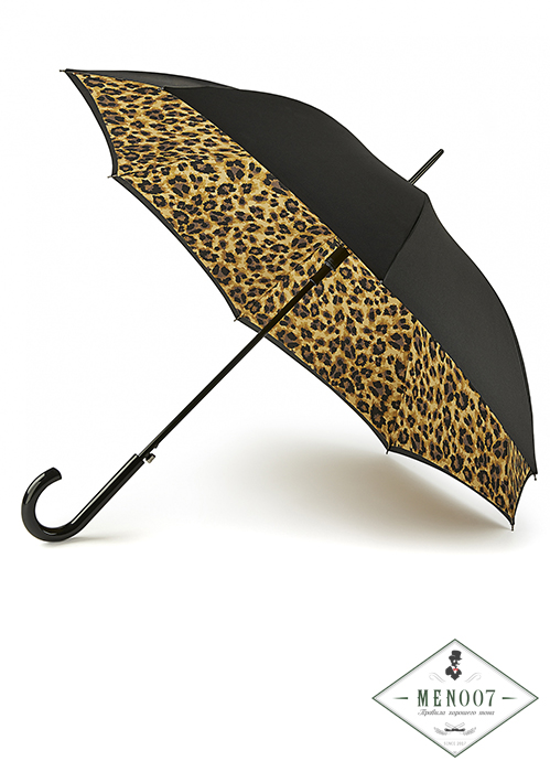 Зонт женский трость автомат Fulton L754-3791 Lynx (Рысь)