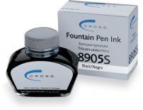 Флакон с черными чернилами для перьевой ручки (62, 5 мл) CROSS