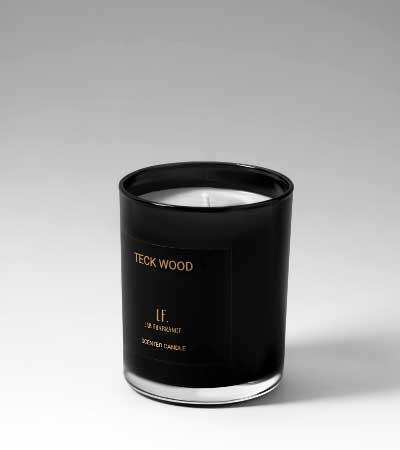 Ароматическая свеча Лаб Фрагранс Teck wood (Тиковое дерево) -180г.