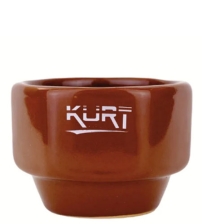 Чаша для бритья керамическая без ручки терракотового цвета, KURT  К_40026