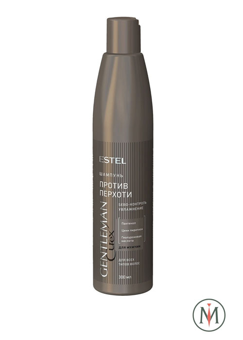 Шампунь против перхоти для всех типов волос ESTEL / Curex GENTLEMAN,  -300мл.