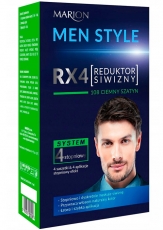 Мужская краска для волос Marion Men Style 4 Steps Grey Hair Reducer (Темно-коричневый)