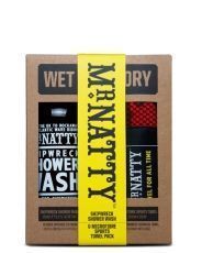 Набор для душа Mr.Natty Vet vs Dry Kit (Гель для душа и полотенце)