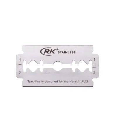 Сменные лезвия для Т-образного станка, Henson RK,100 лезвий в упаковке